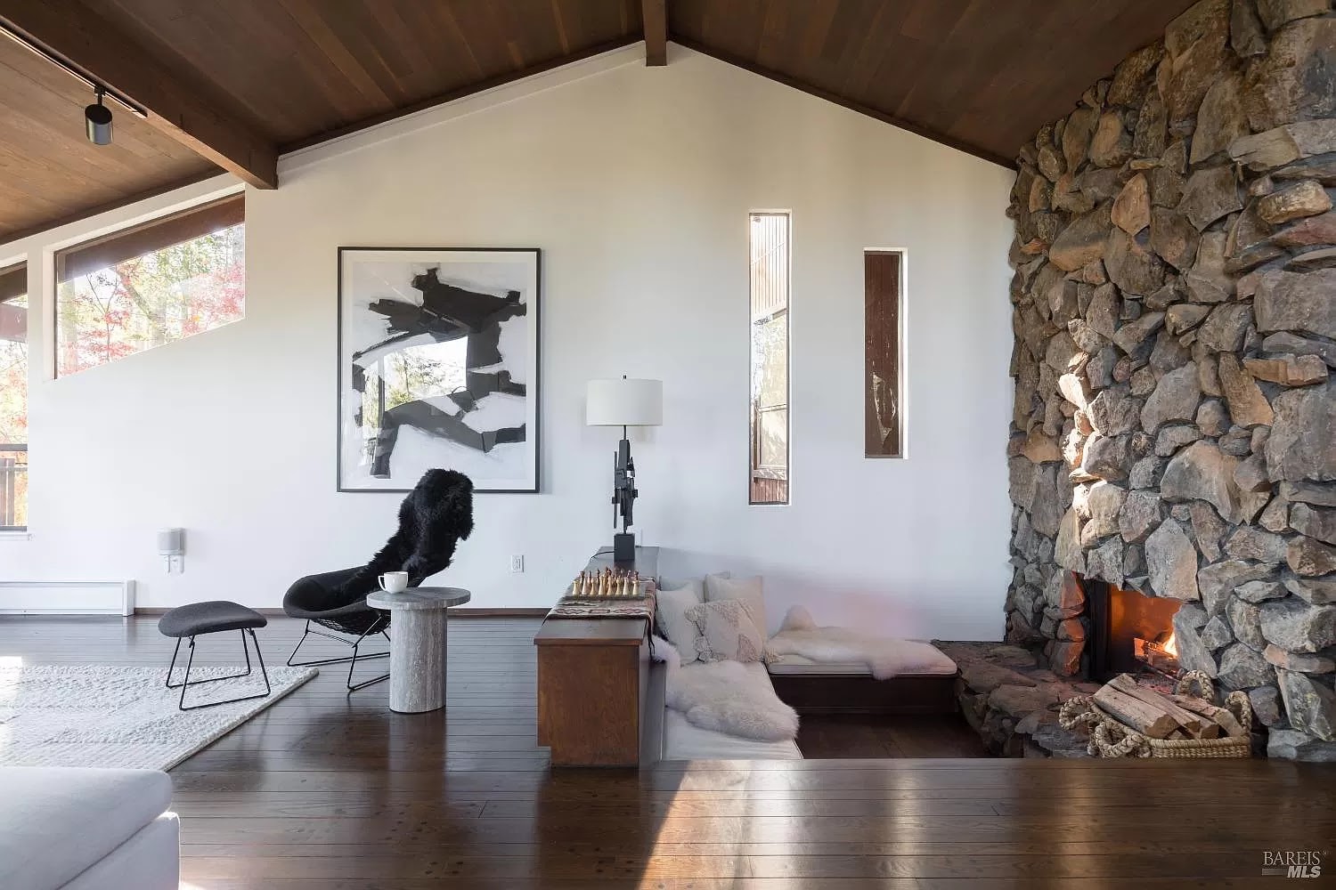 The conversation pit at Fable Sonoma
